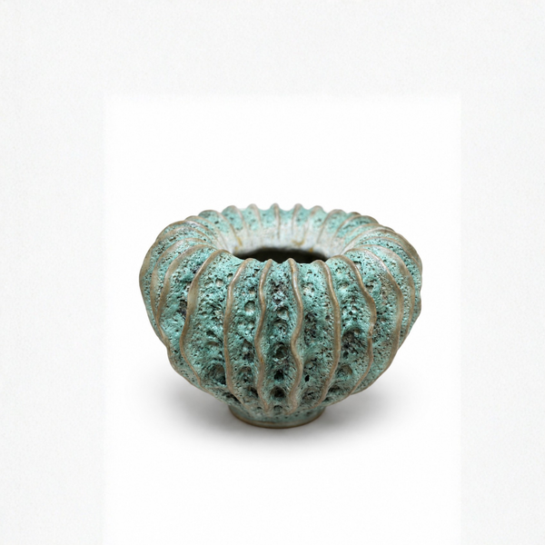 Coral Pumpkin Vase – Small